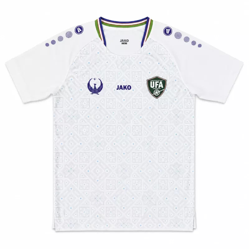 26:27 Uzbekistan Away Jersey Front