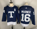 Men's Toronto Maple Leafs Mitch Marner #16 Blue Player Game Jerseys
