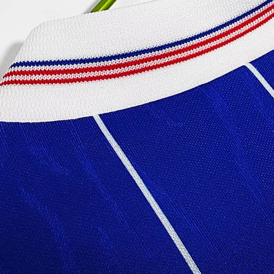 1989/1990 AA Away Retro Long Sleeve Soccer Jersey Detail 3