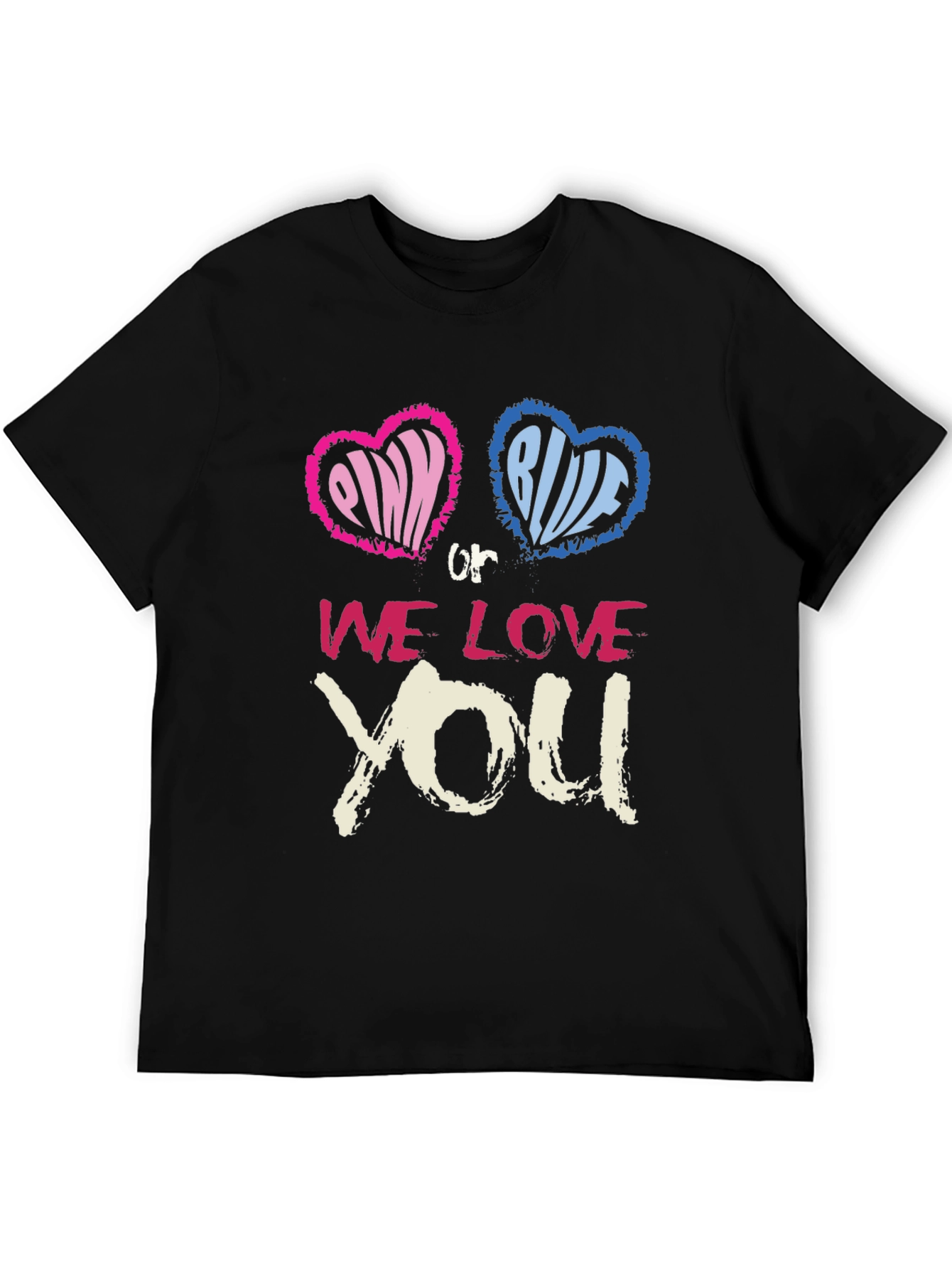 Pink or Blue We Love You T-Shirt