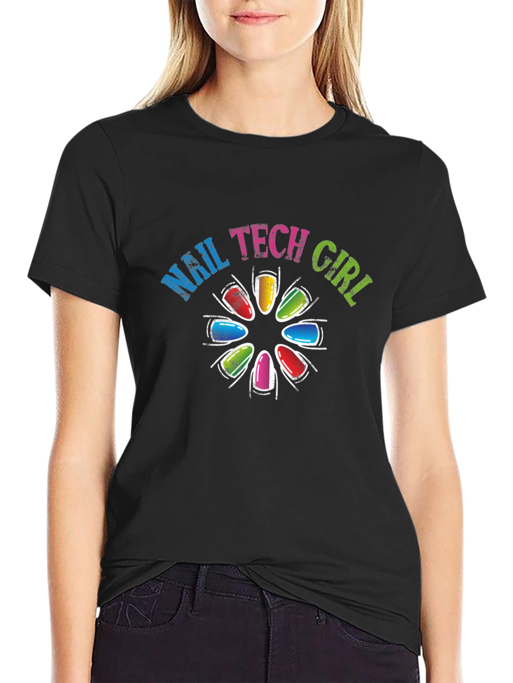 Nail Tech Girl T-Shirt