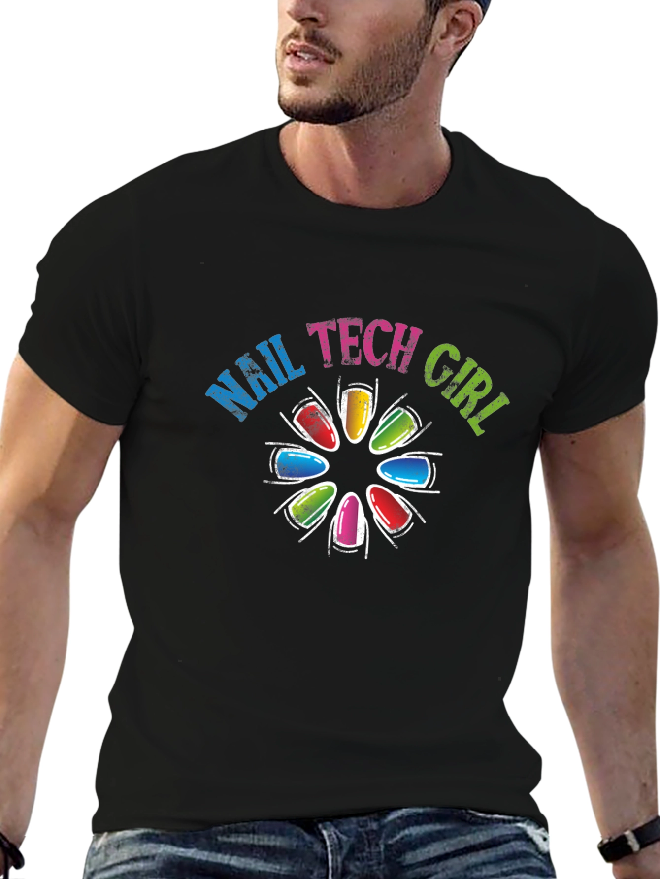 Nail Tech Girl T-Shirt