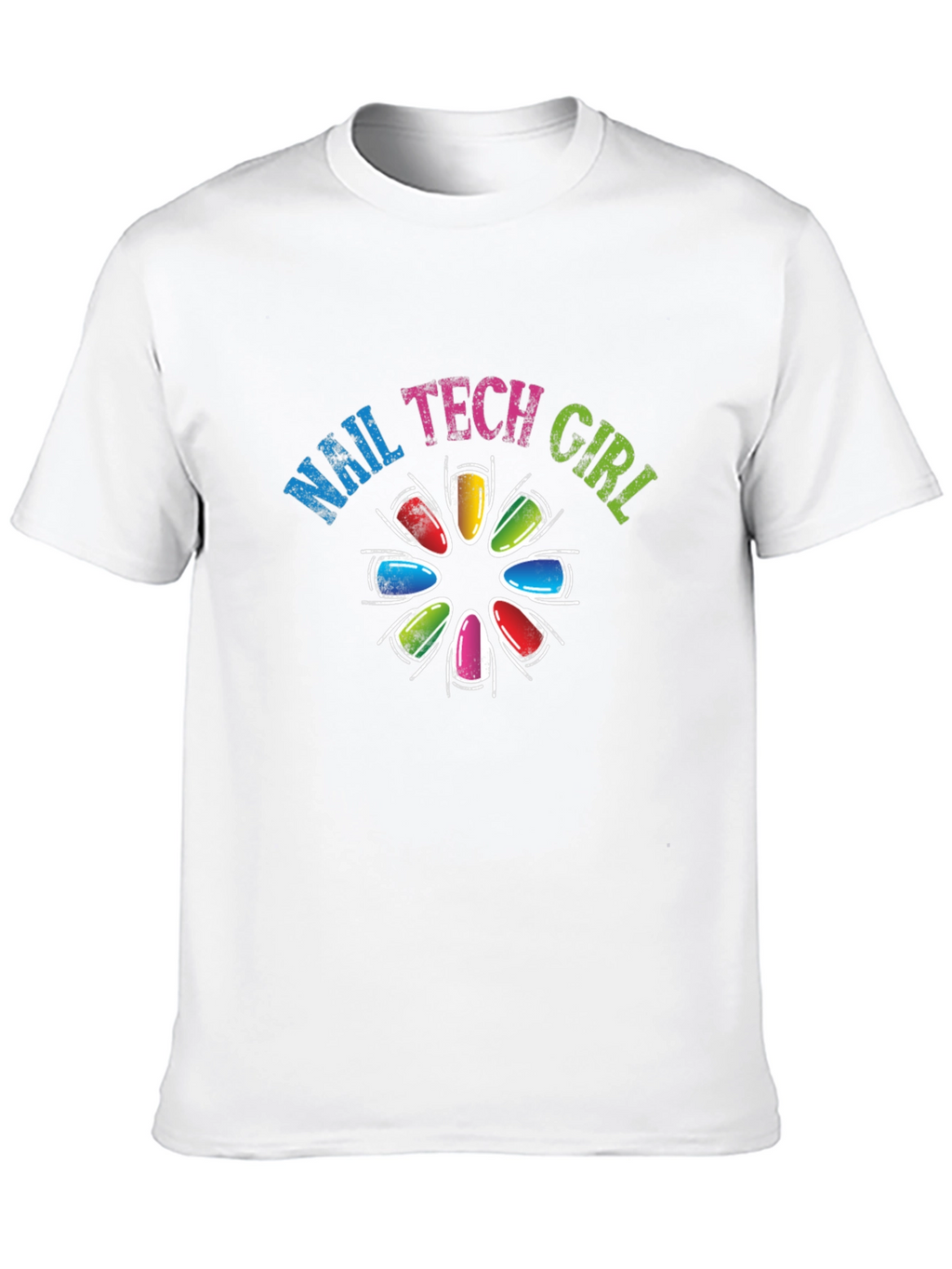 Nail Tech Girl T-Shirt
