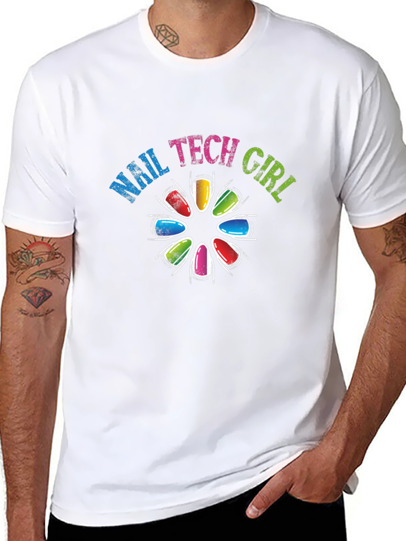 Nail Tech Girl T-Shirt