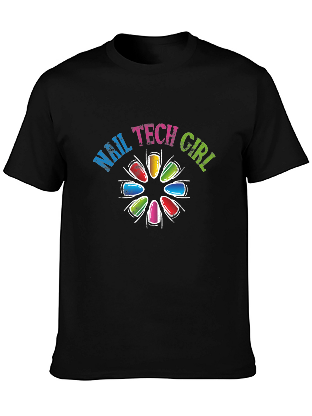 Nail Tech Girl T-Shirt