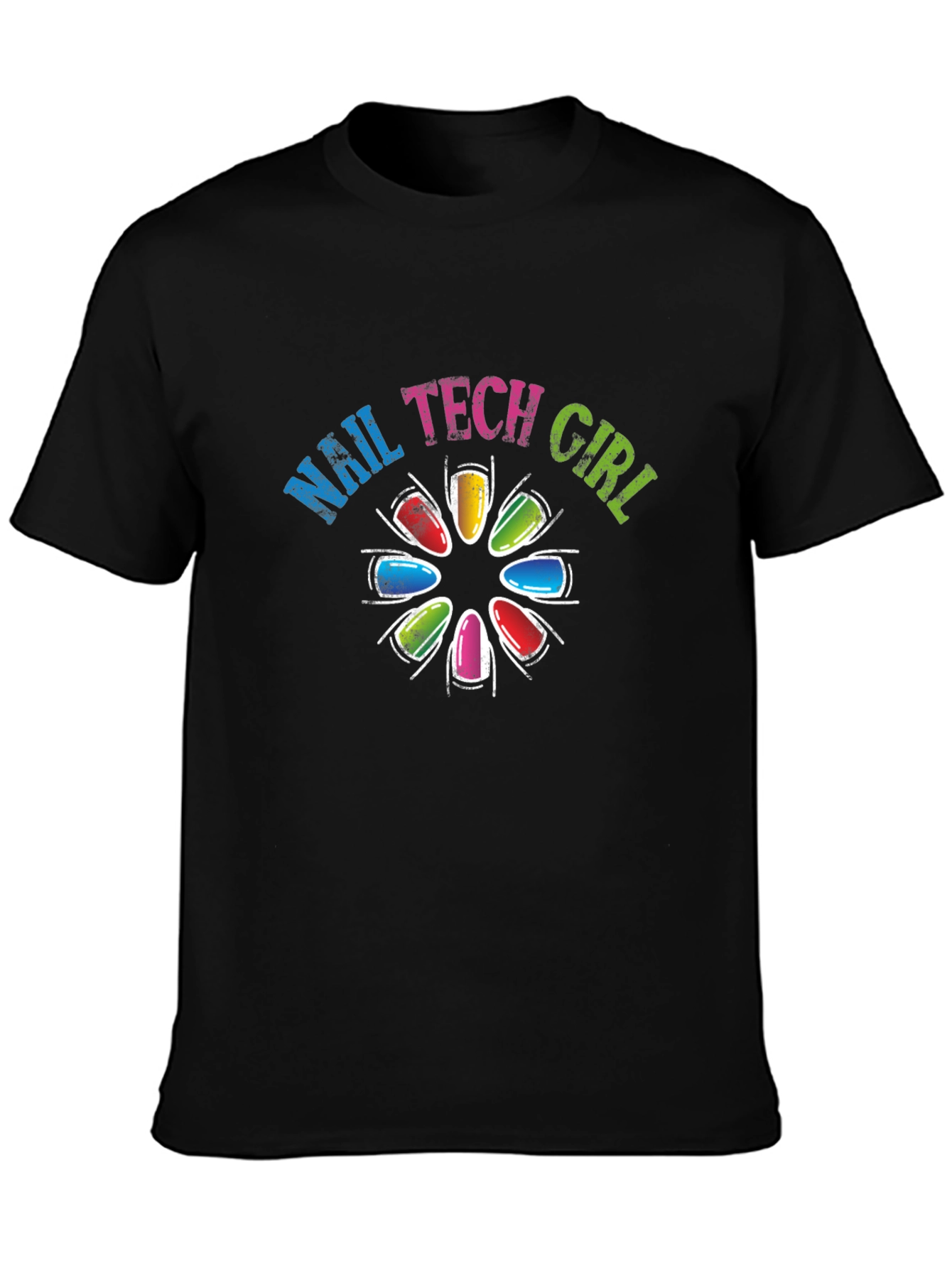 Nail Tech Girl T-Shirt