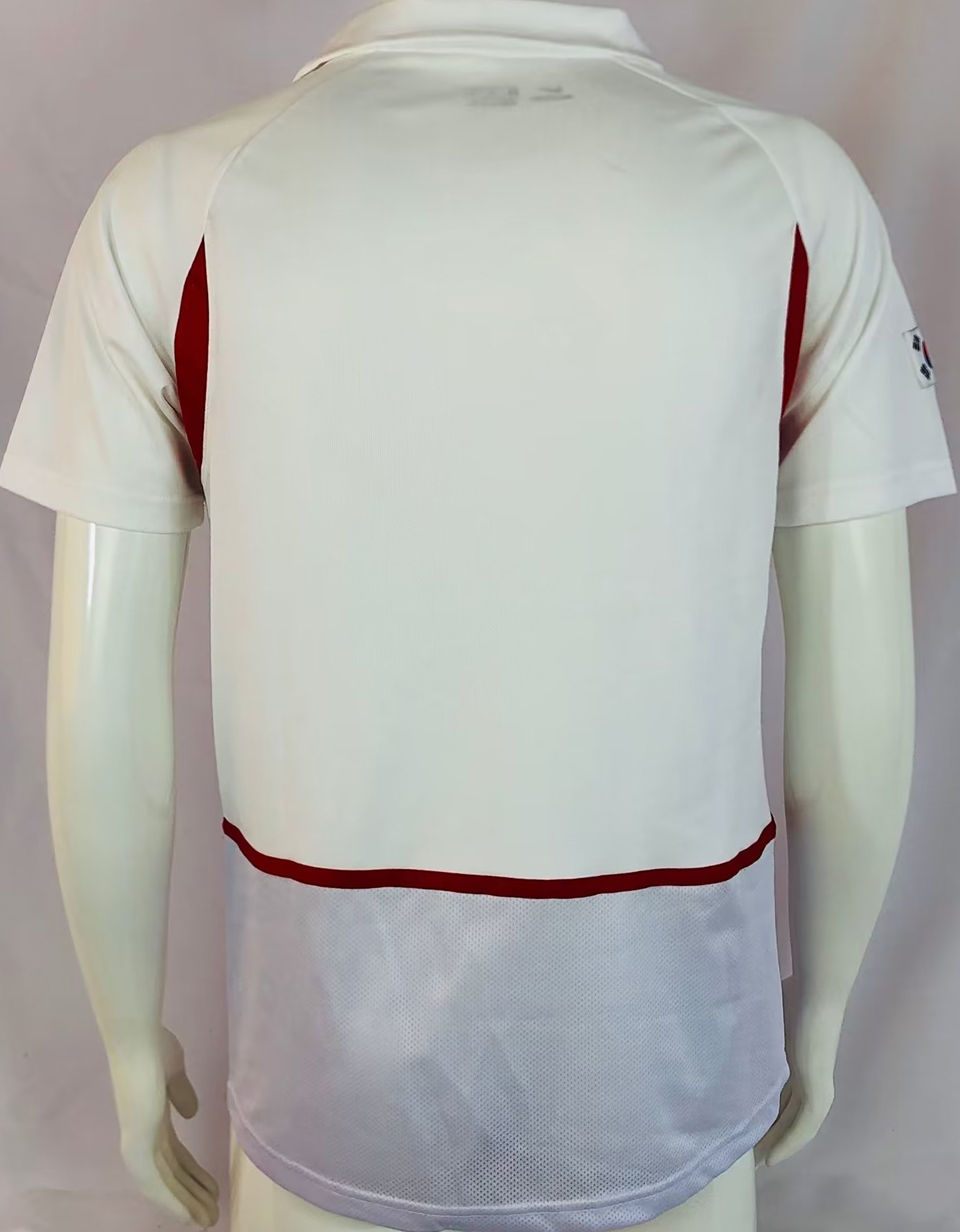 2002 South Korea Away White Retro Soccer Jersey Item NO.: 1730884 Detail 2