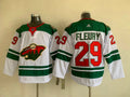 Men's Minnesota Wild Marc Andre Fleury #29 White Breakaway Jerseys