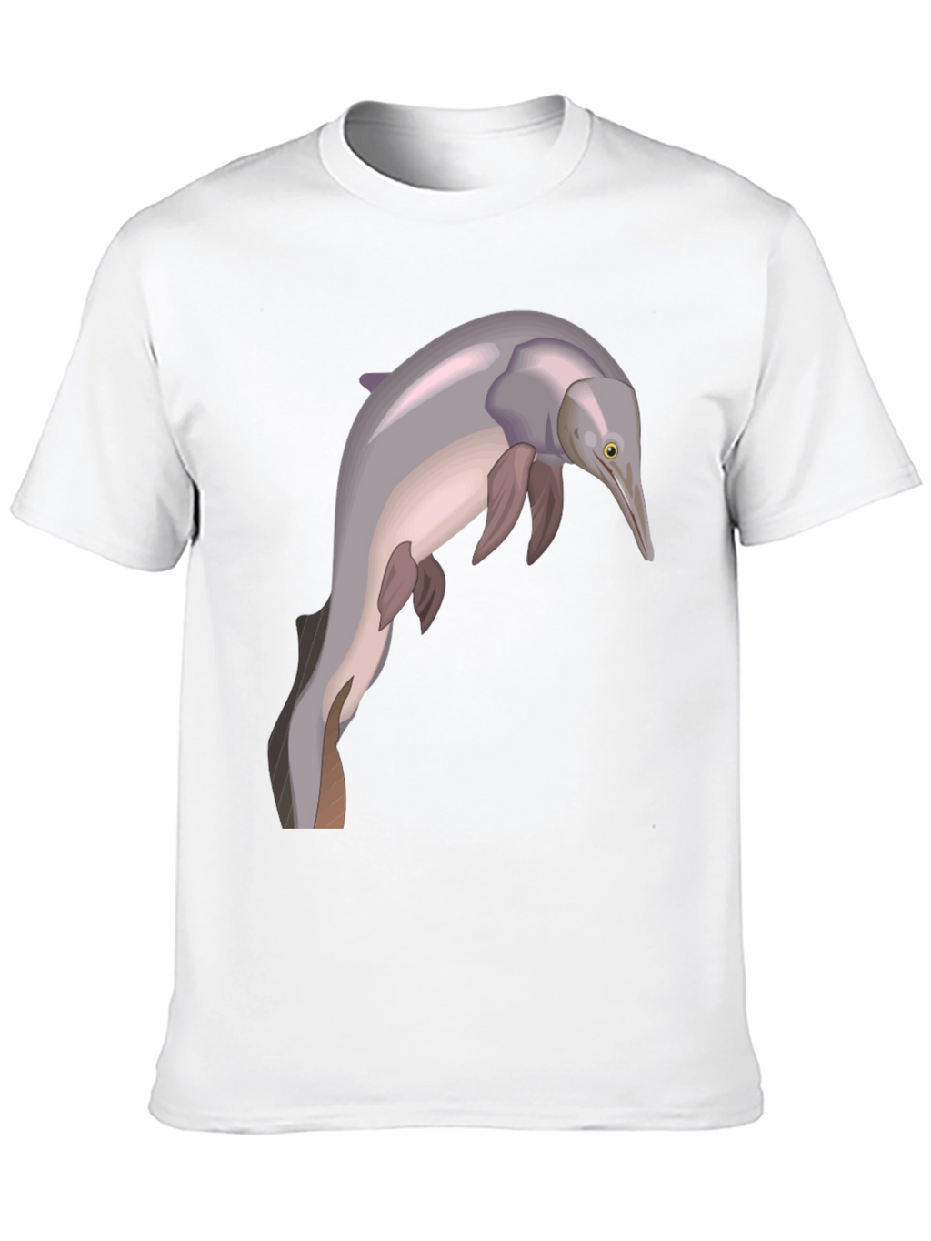 Amazon River Dolphin Graphic Tee - Black