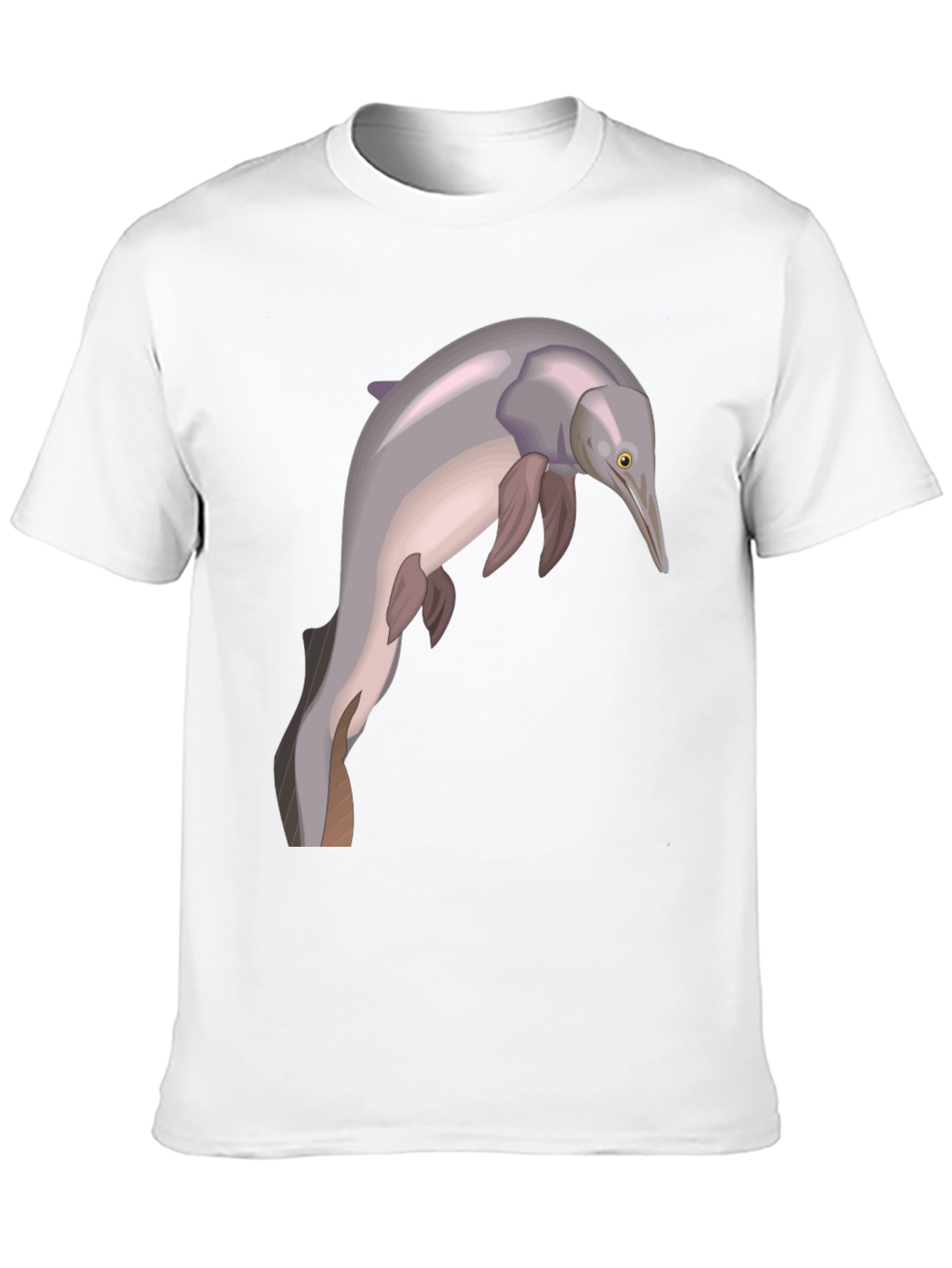 Amazon River Dolphin Graphic Tee - Black