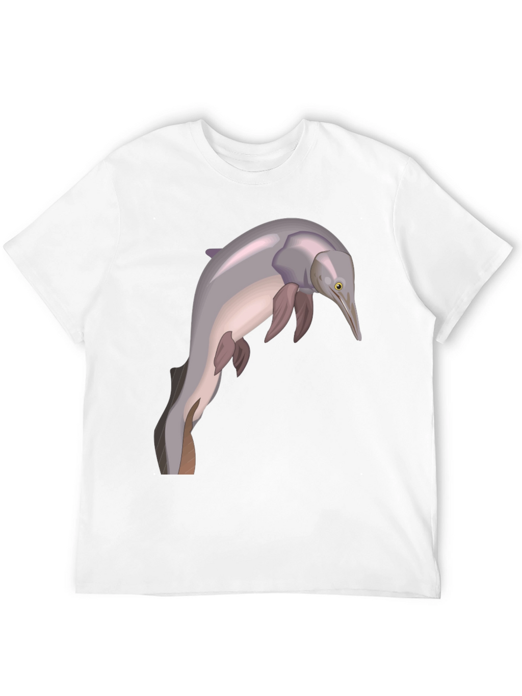 Amazon River Dolphin Graphic Tee - Black