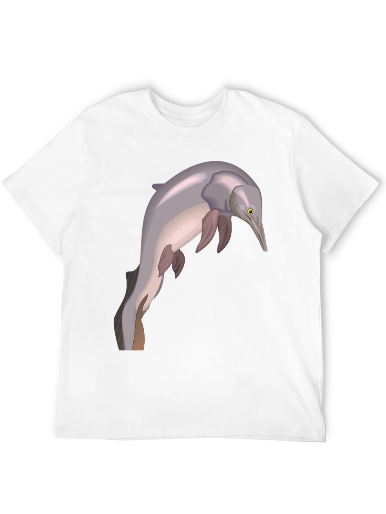 Amazon River Dolphin Graphic Tee - Black