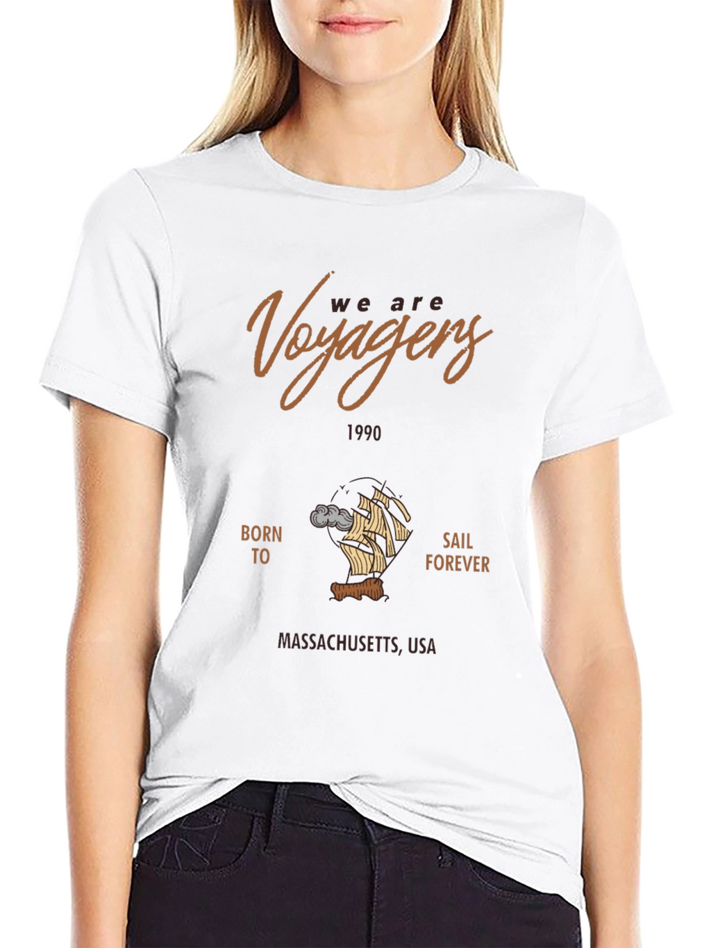 Voyagers Graphic Tee - Born to Sail