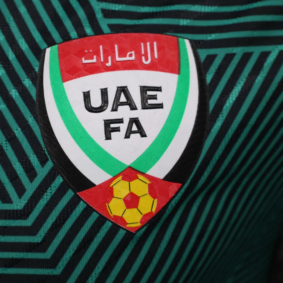 2024 UAE Away Player Version Soccer Jersey 阿联酋 Detail 1