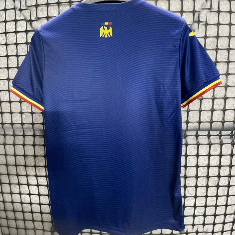 2025/26 Romania Third Fans Soccer Jersey Back