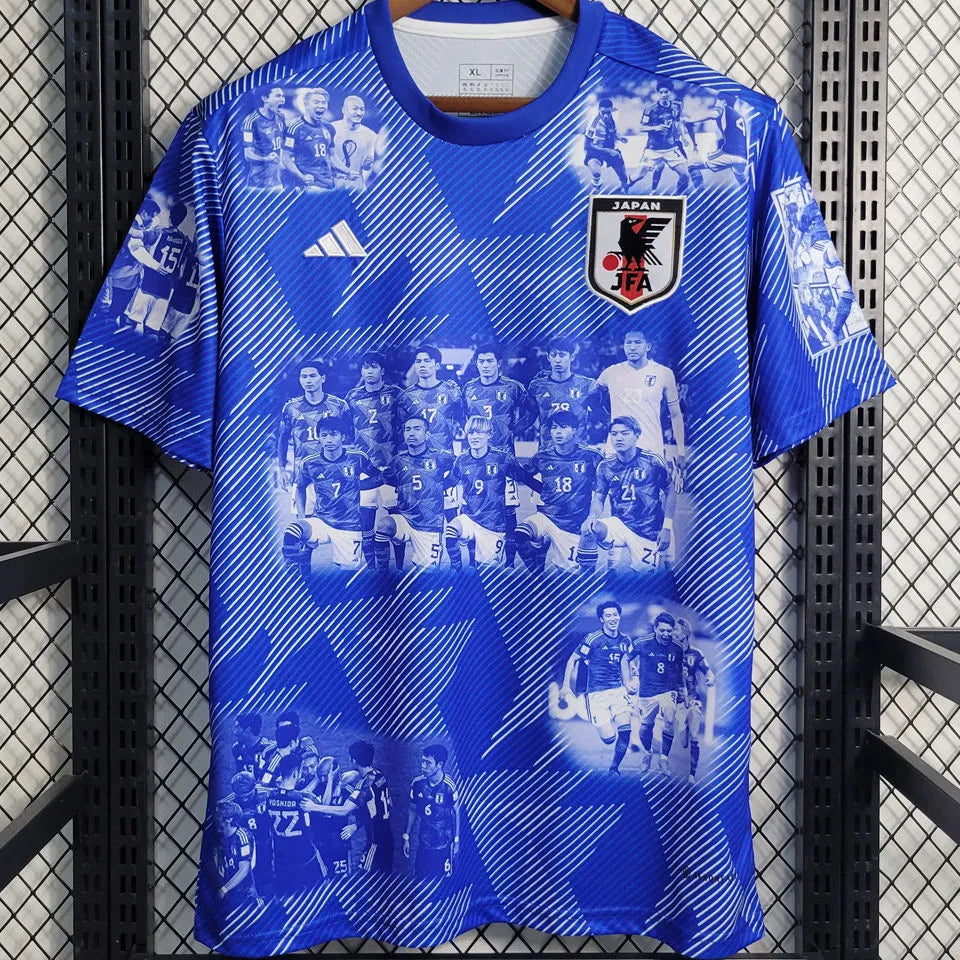 2023 Japan Special Edition Blue Fans Soccer Jersey Front