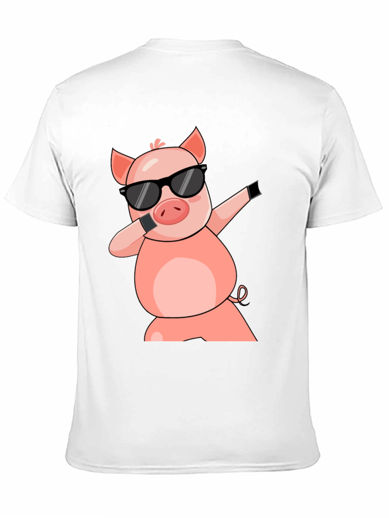 Dabbing Pig T-Shirt - Cool Cartoon Graphic Tee