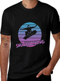 Retro Snowboarding T-Shirt