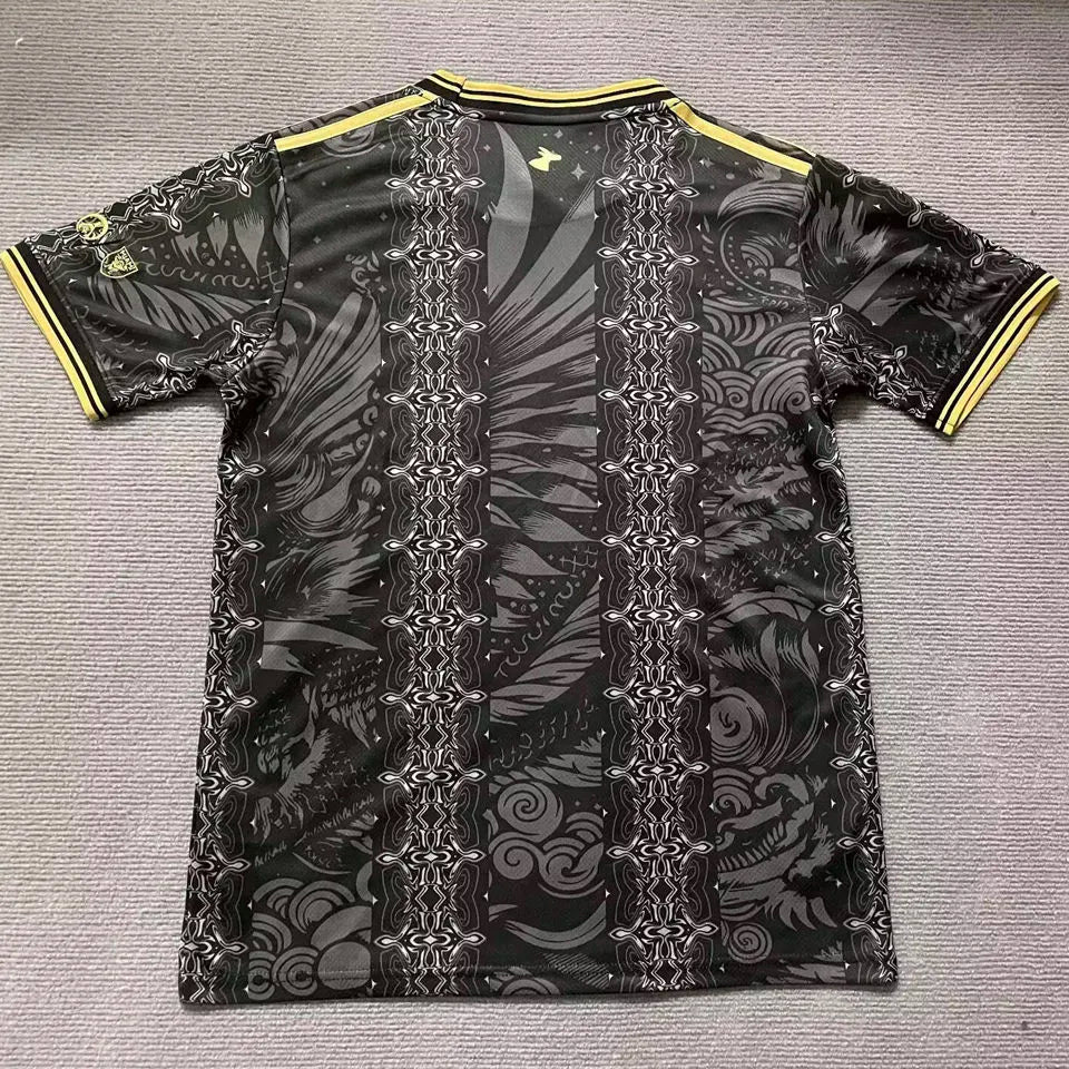 2026 Argentina Special Edition Black Fans Soccer Jersey Detail 2