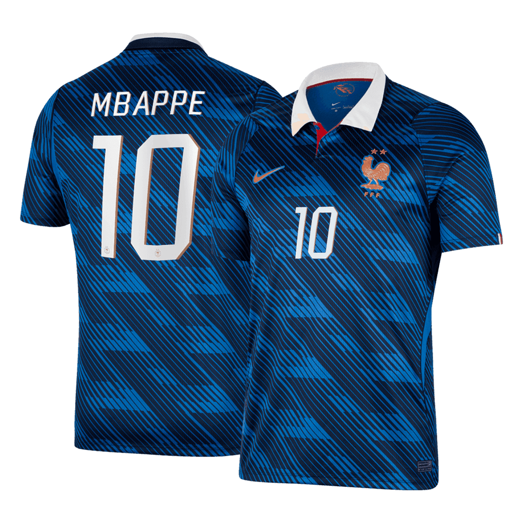 MBAPPE #10 France Home Soccer Jersey World Cup 2026 Blue Front