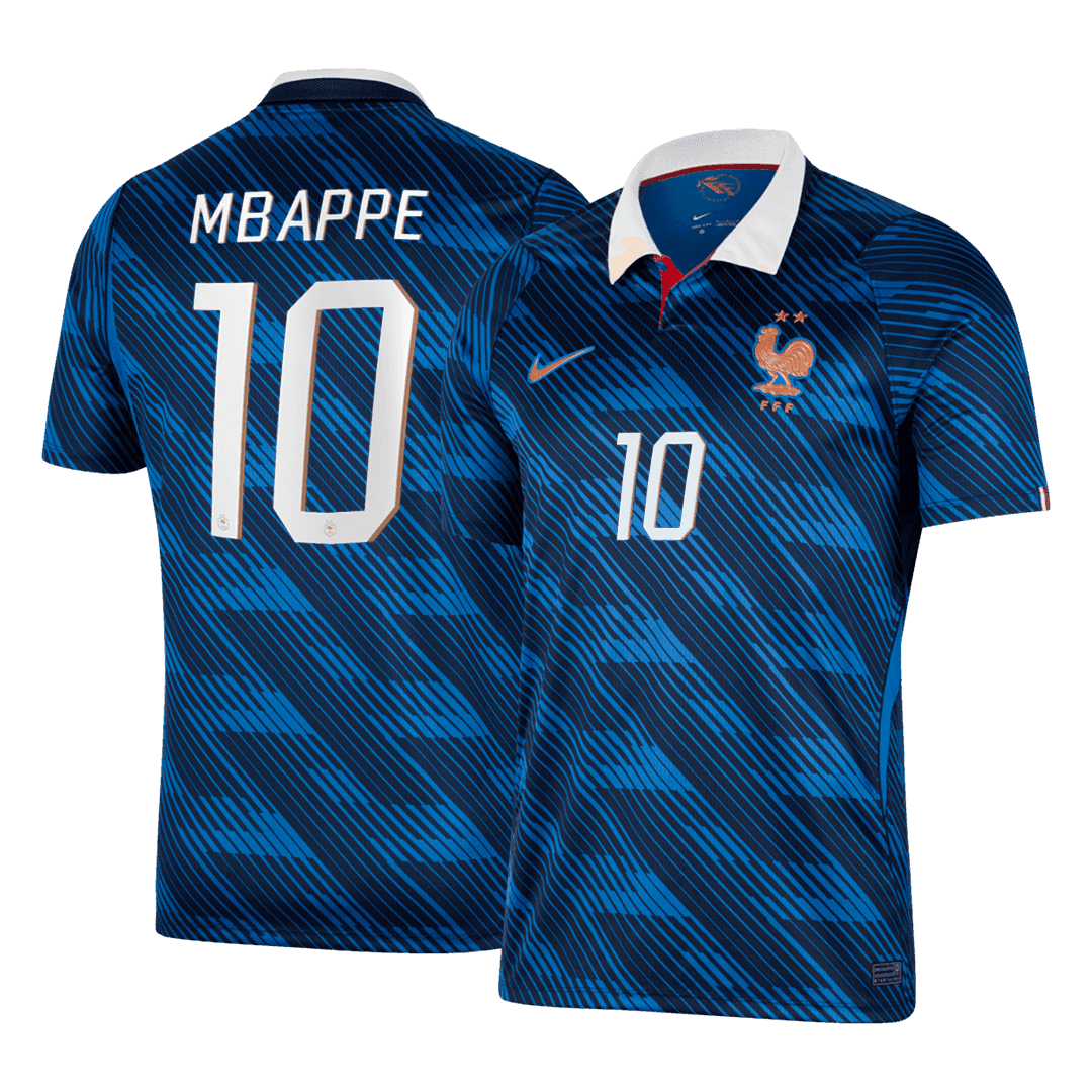 MBAPPE #10 France Home Soccer Jersey World Cup 2026 Blue Front