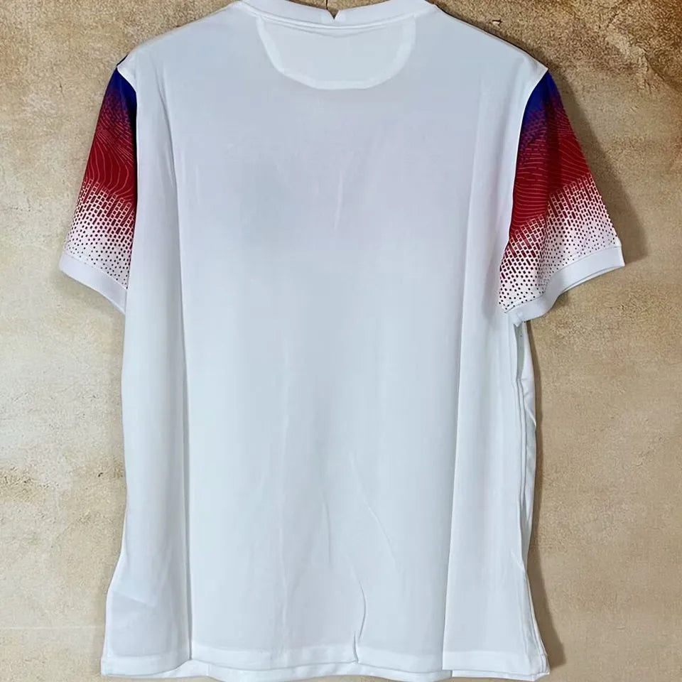 2025/26 England Home White Fans Soccer Jersey Back