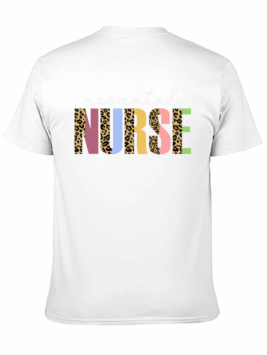 Neonatal Nurse Leopard Print T-Shirt
