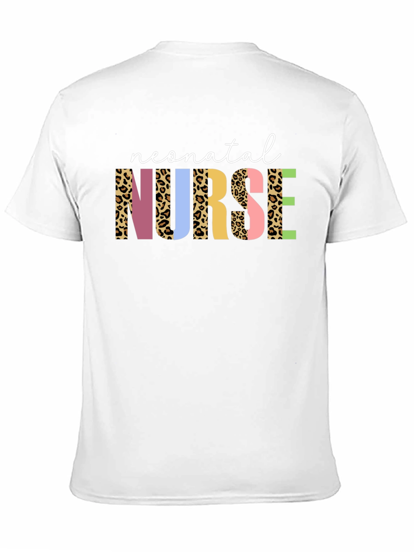 Neonatal Nurse Leopard Print T-Shirt