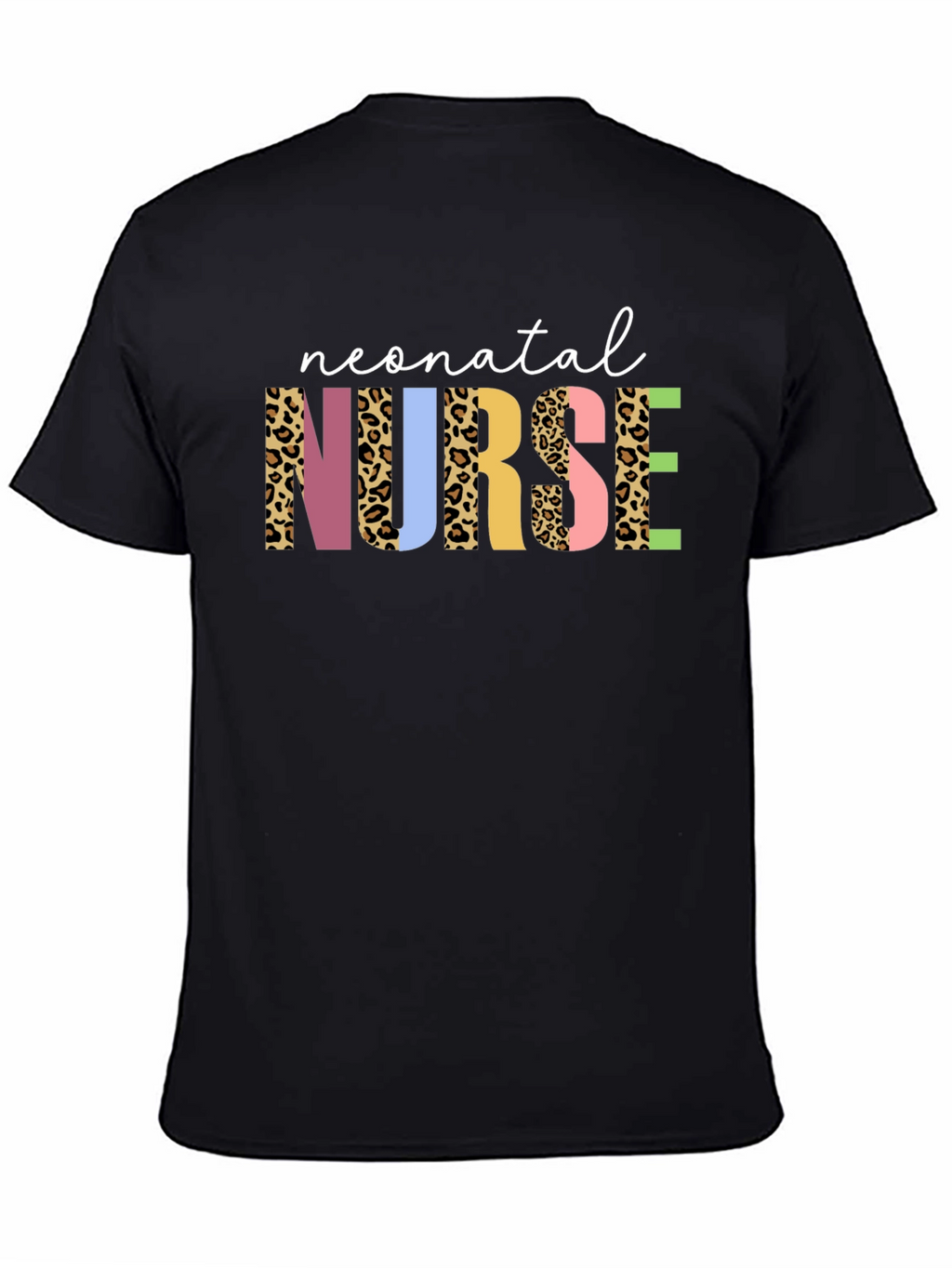 Neonatal Nurse Leopard Print T-Shirt