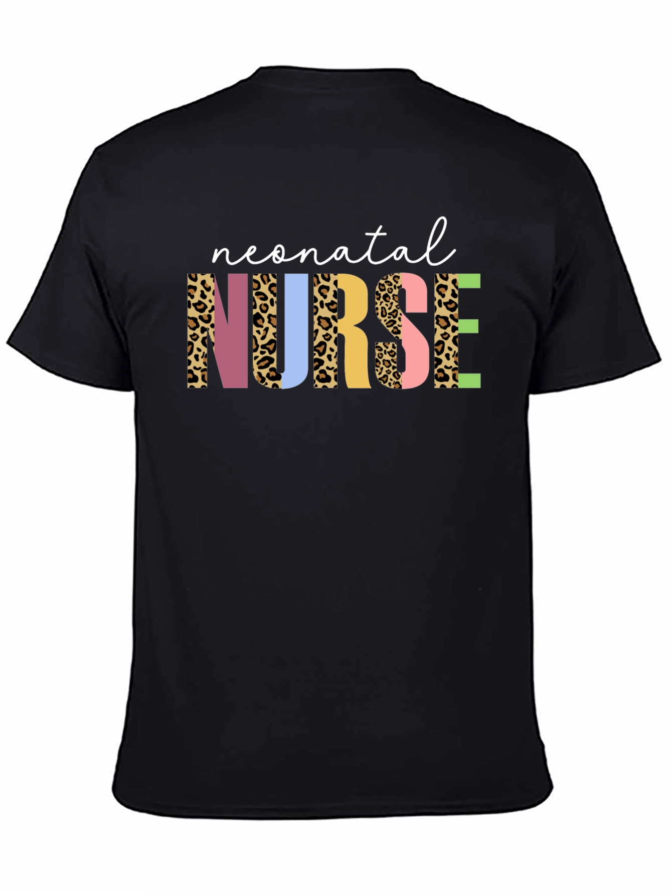 Neonatal Nurse Leopard Print T-Shirt