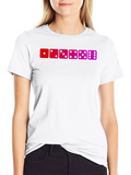 Dice Patterned Graphic T-Shirt