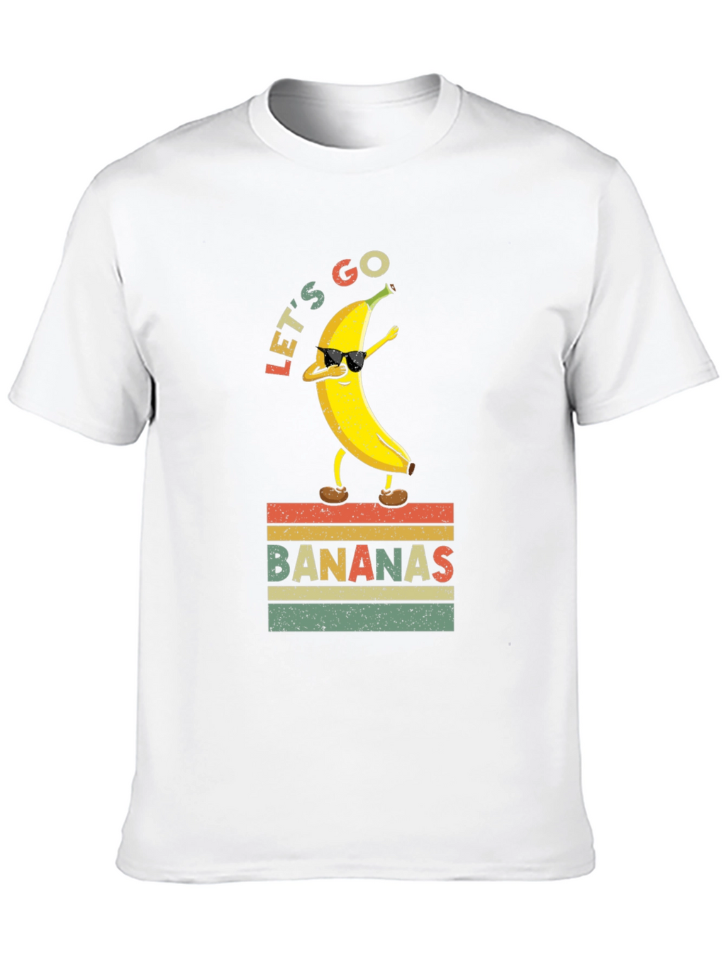 Lets Go Bananas Mens T-Shirt
