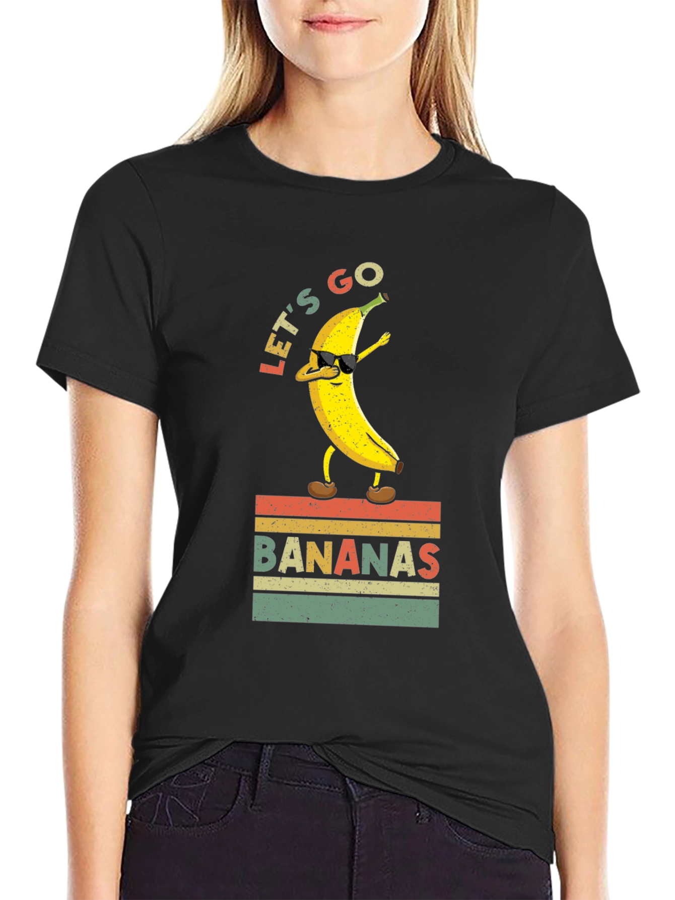 Lets Go Bananas Mens T-Shirt