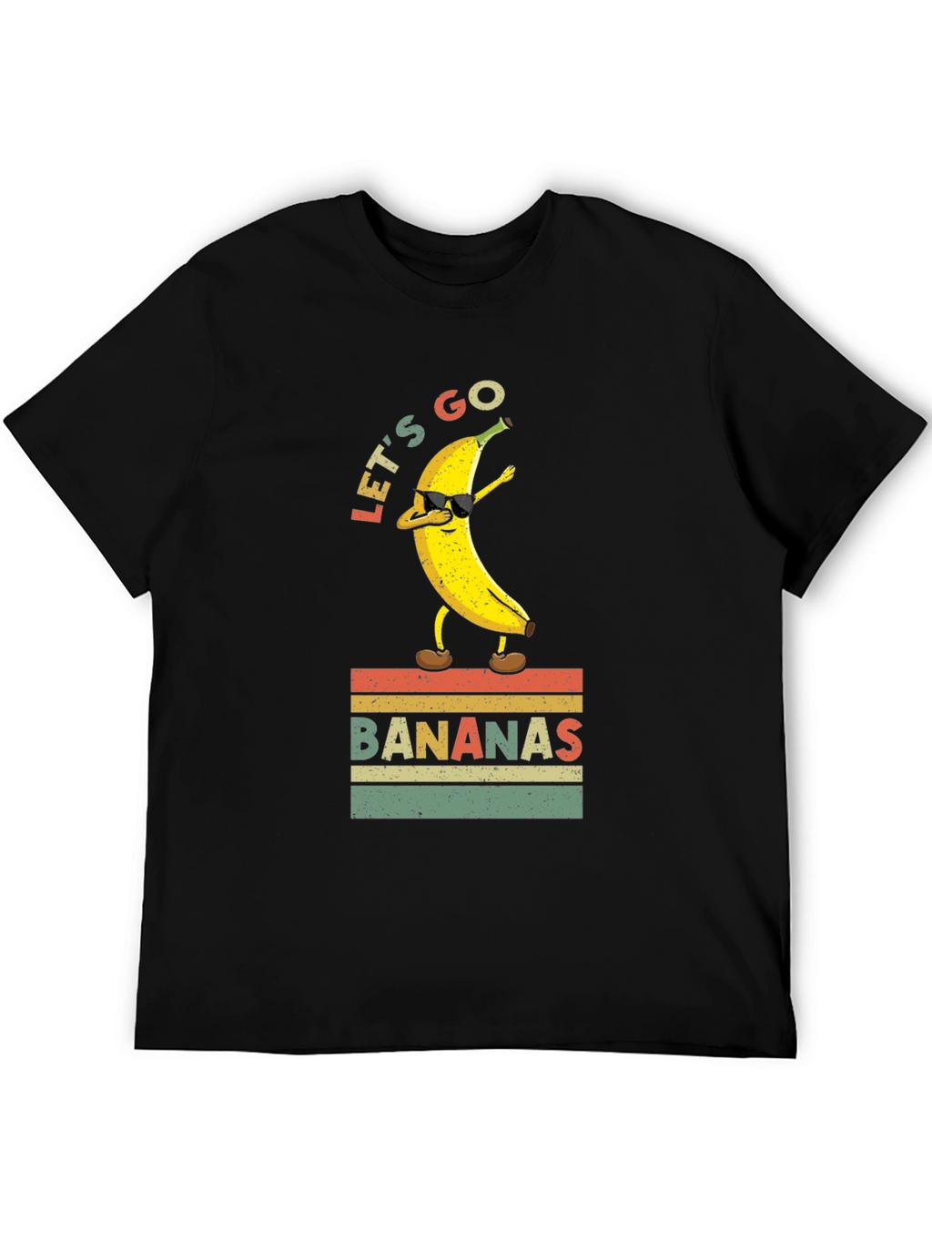 Lets Go Bananas Mens T-Shirt