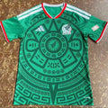 2025/26 Mexico Home Green Fans Soccer Jersey Front