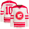 Men's Calgary Flames Jonathan Huberdeau #10 Cream 2023 NHL Heritage Classic Primegreen Authentic Player Jerseys