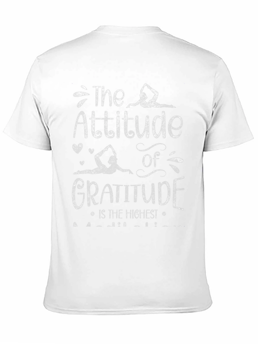 Gratitude Attitude Yoga T-Shirt