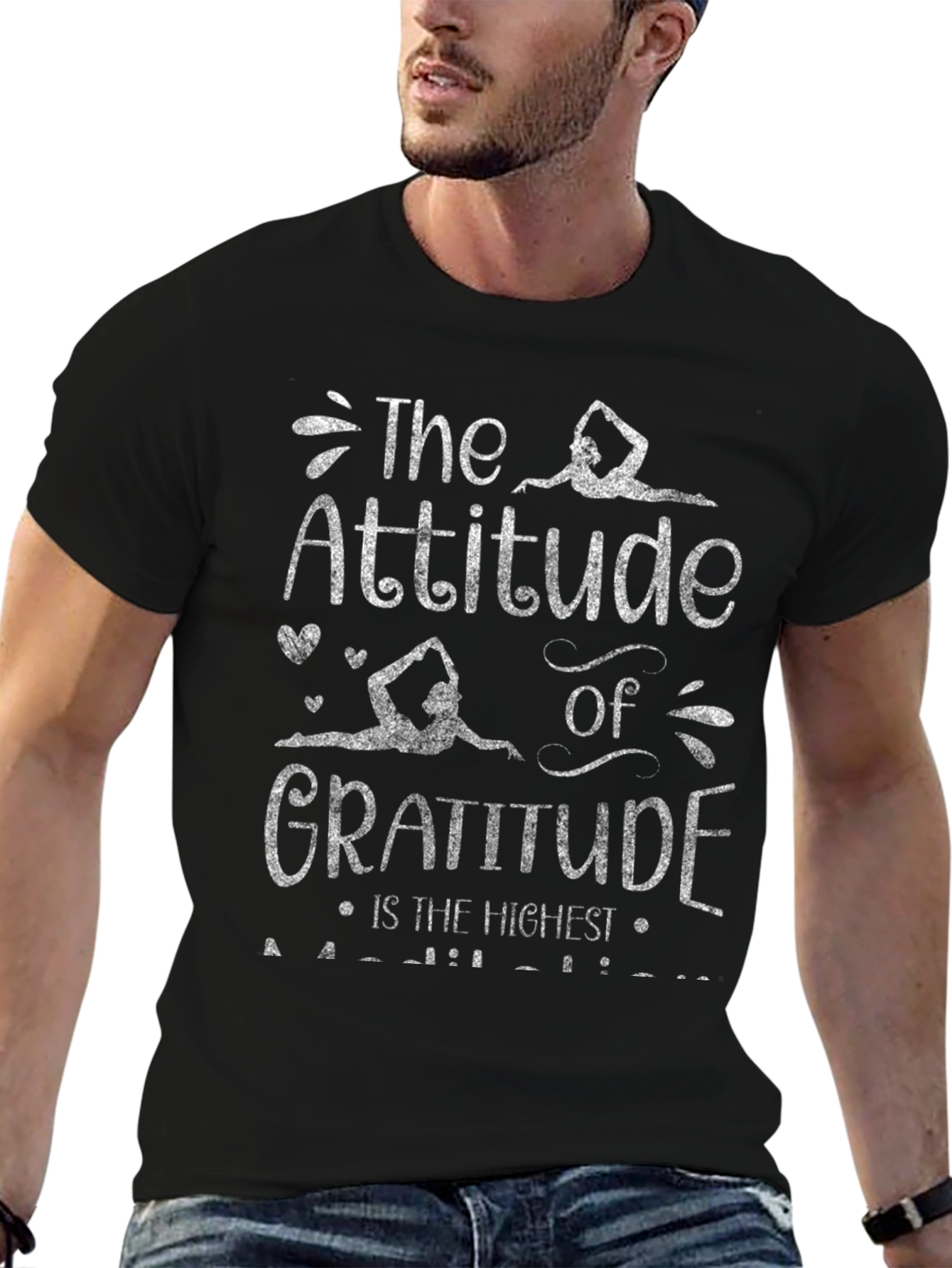 Gratitude Attitude Yoga T-Shirt