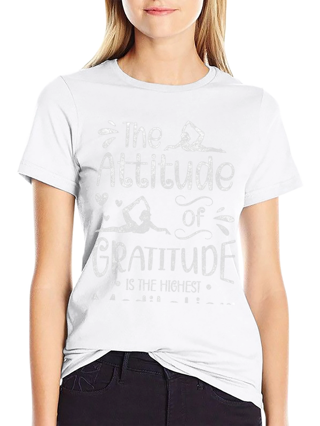 Gratitude Attitude Yoga T-Shirt