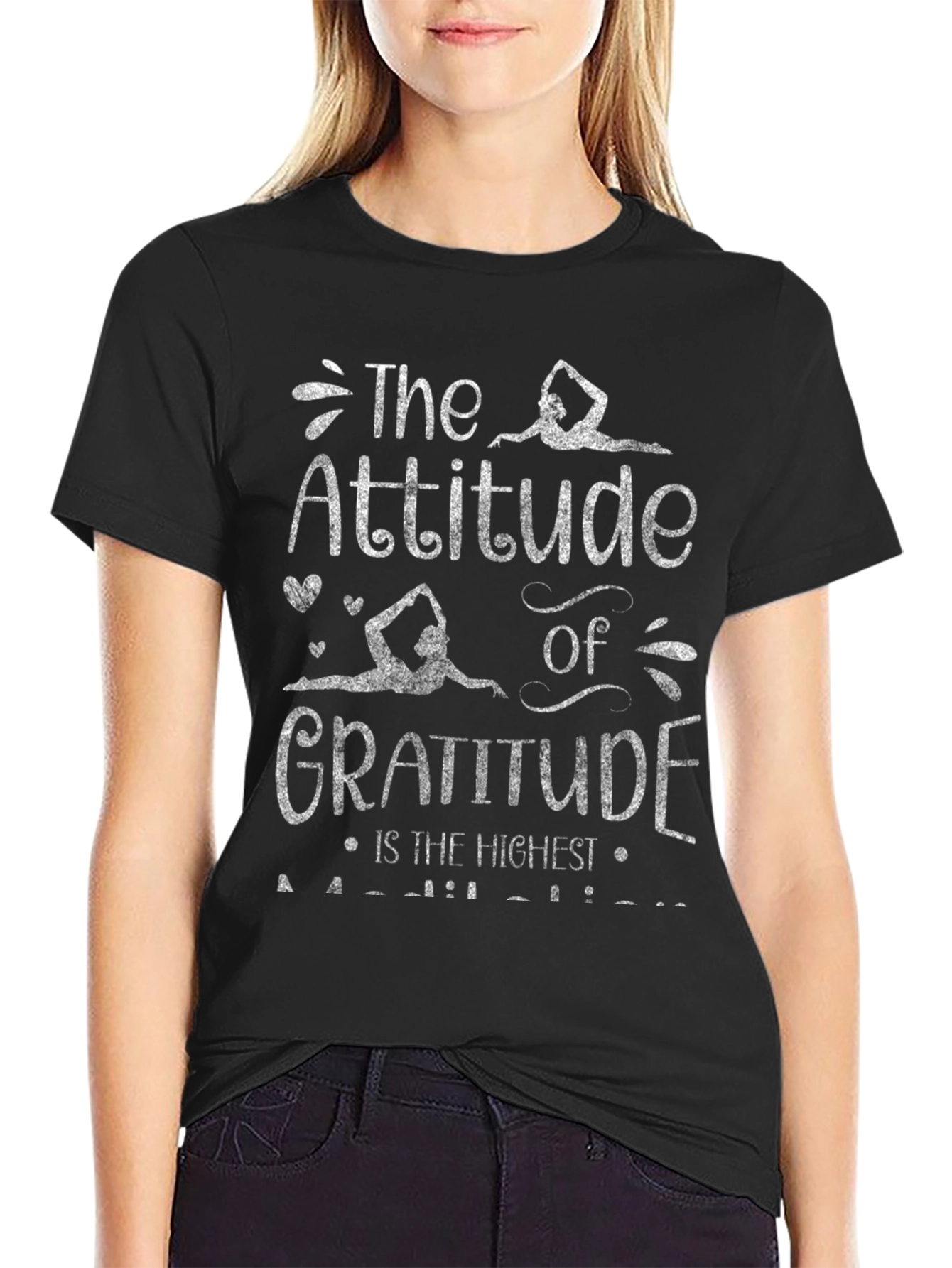 Gratitude Attitude Yoga T-Shirt