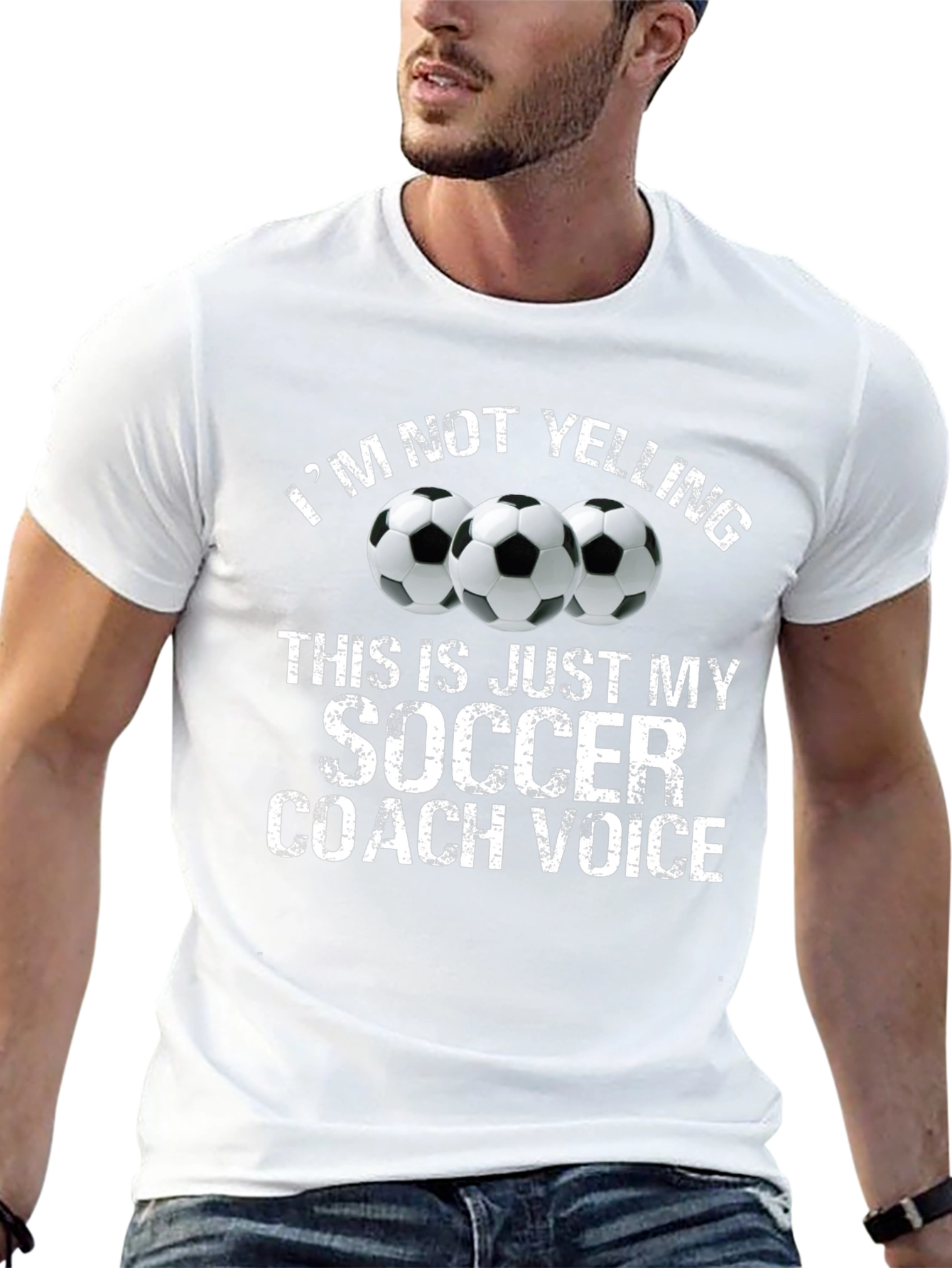 Soccer Coach Voice T-Shirt - Funny Sports Tee
