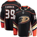 Men's Anaheim Ducks Sam Carrick #39 Black Home Breakaway Player Jerseys