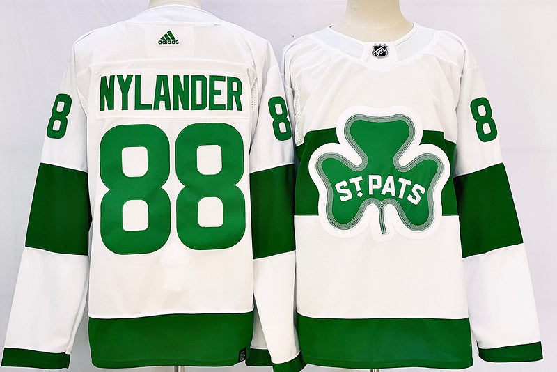 Men's Toronto Maple Leafs William Nylander #88 White Jerseys
