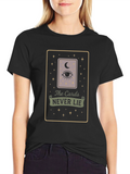 The Cards Never Lie Tarot Graphic T-Shirt