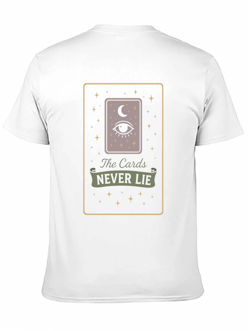 The Cards Never Lie Tarot Graphic T-Shirt