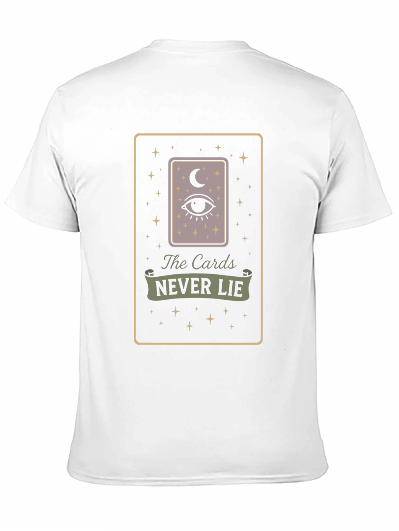 The Cards Never Lie Tarot Graphic T-Shirt