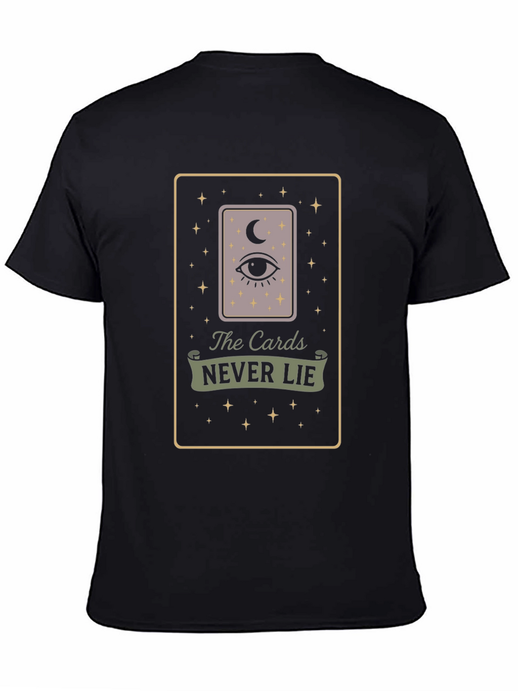 The Cards Never Lie Tarot Graphic T-Shirt