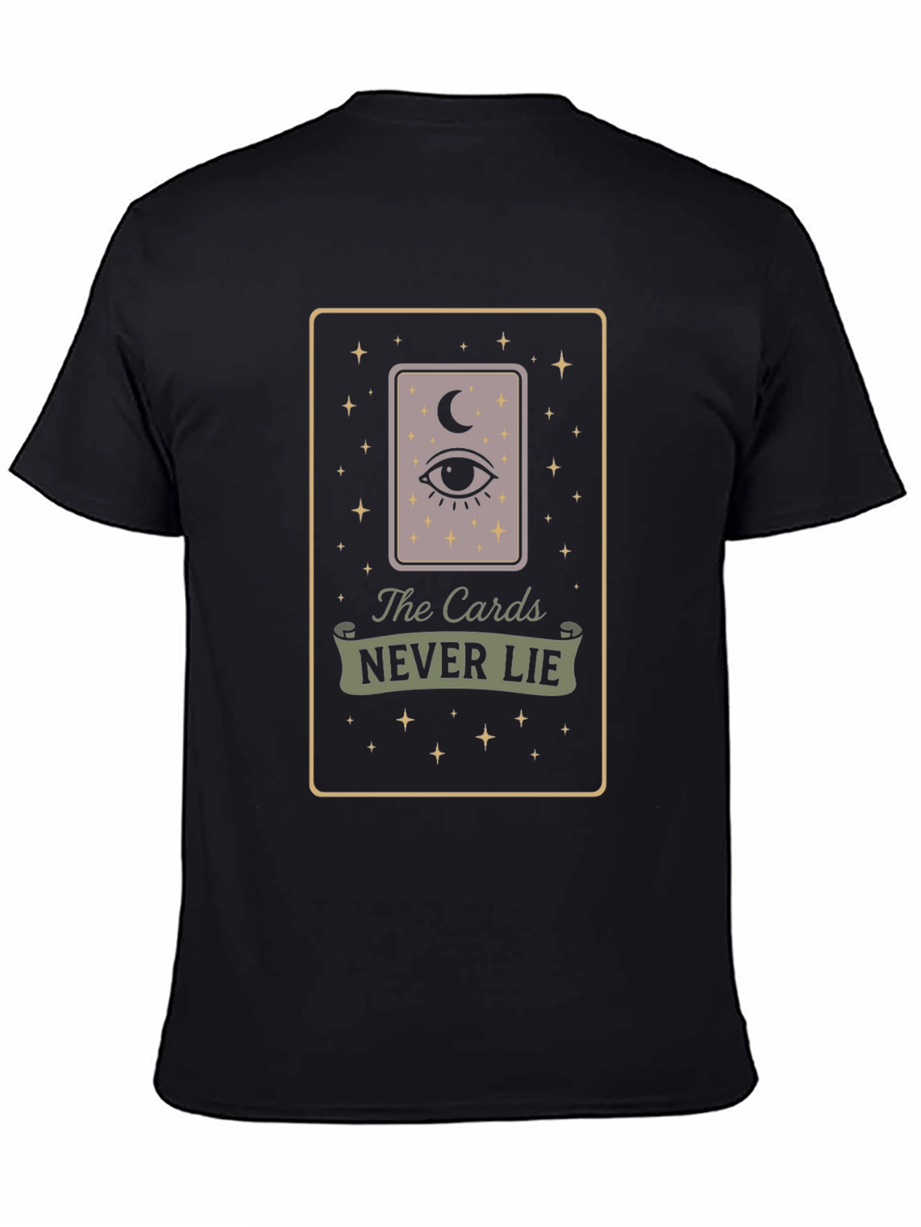 The Cards Never Lie Tarot Graphic T-Shirt