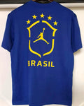 2026/27 Brazil Blue Pure Cotton Jersey Front