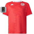 2026/27 Tunisia Home Red Fans Soccer Jersey (Have Right Patch 有右臂章 白底黑字） Front